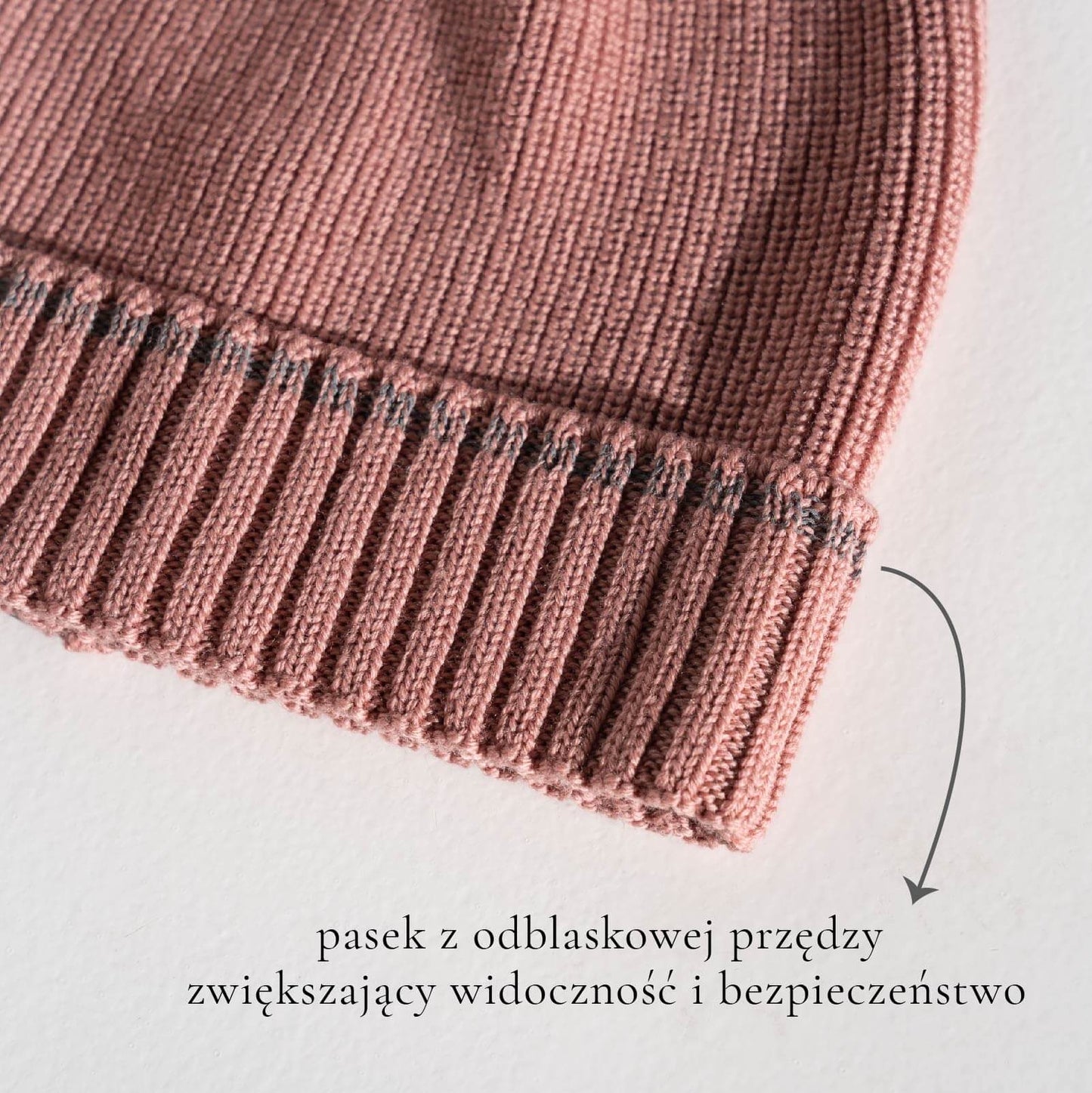 Czapka z odblaskiem dla dorosłych BOLONIA