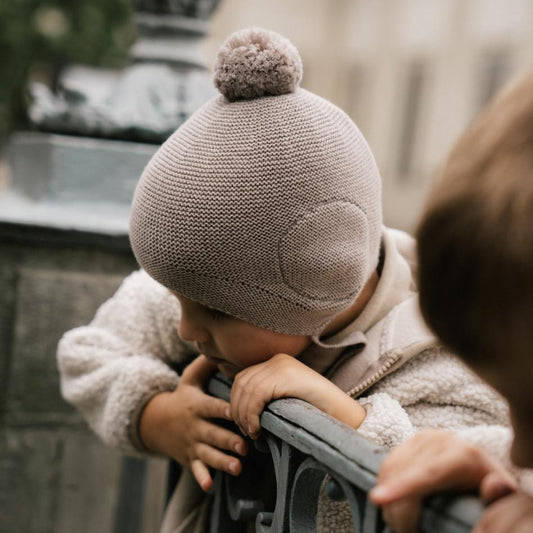 Wiązana czapka z pomponem OSLO